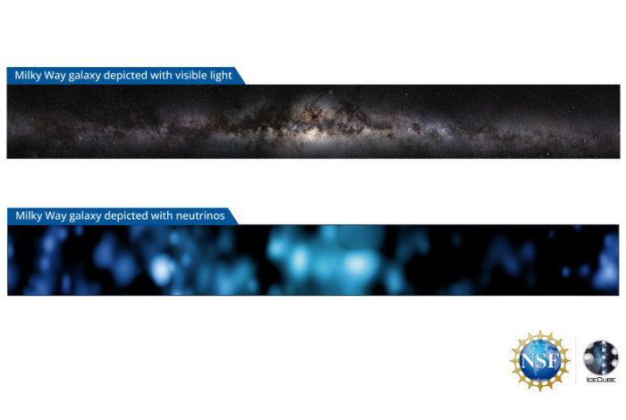 IceCube entdeckt Neutrinos aus der Milchstraße